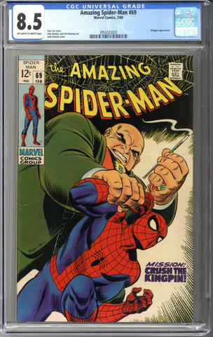 Amazing Spider-man #69 CGC 8.5