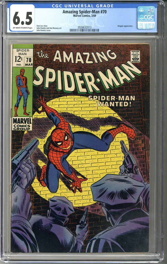 Amazing Spider-man #70 CGC 6.5