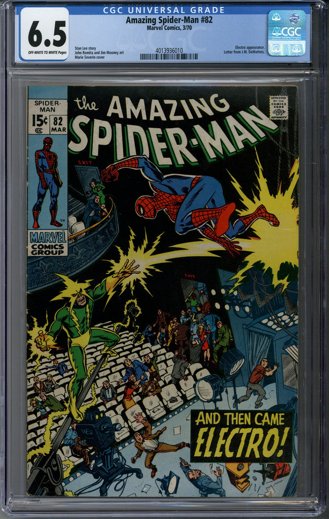Amazing Spider-man #82 CGC 6.5