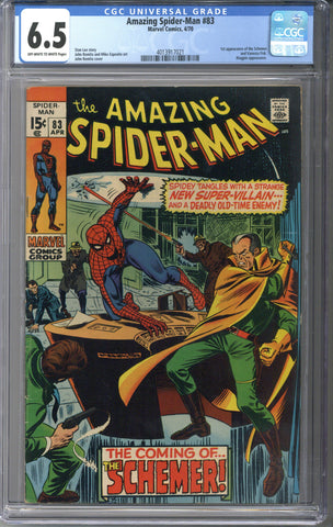 Amazing Spider-man #83 CGC 6.5