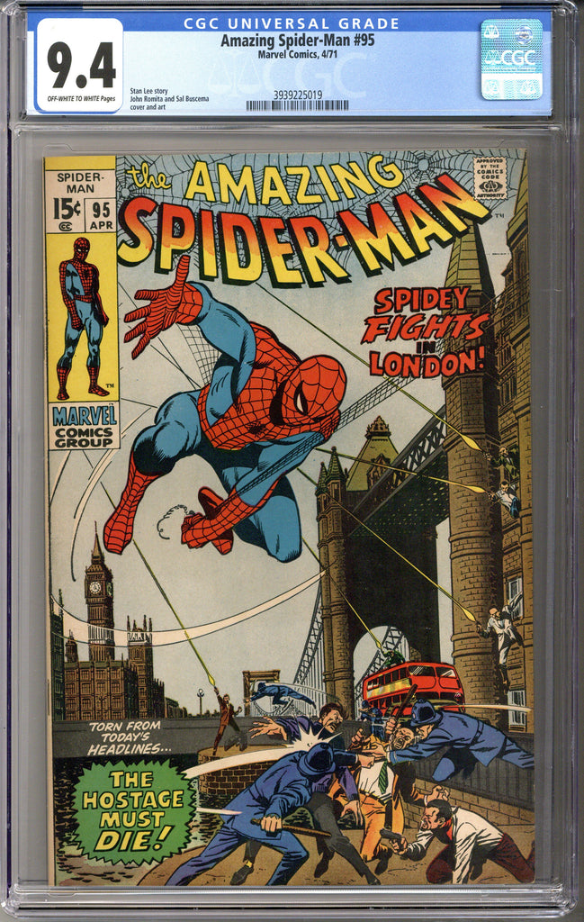 Amazing Spider-man #95 CGC 9.4