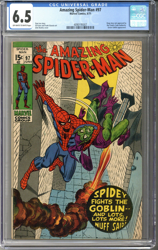 Amazing Spider-man #97 CGC 6.5
