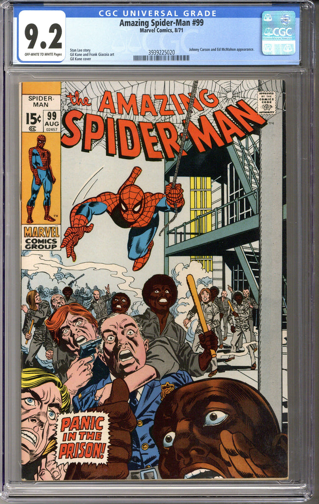 Amazing Spider-man #99 CGC 9.2