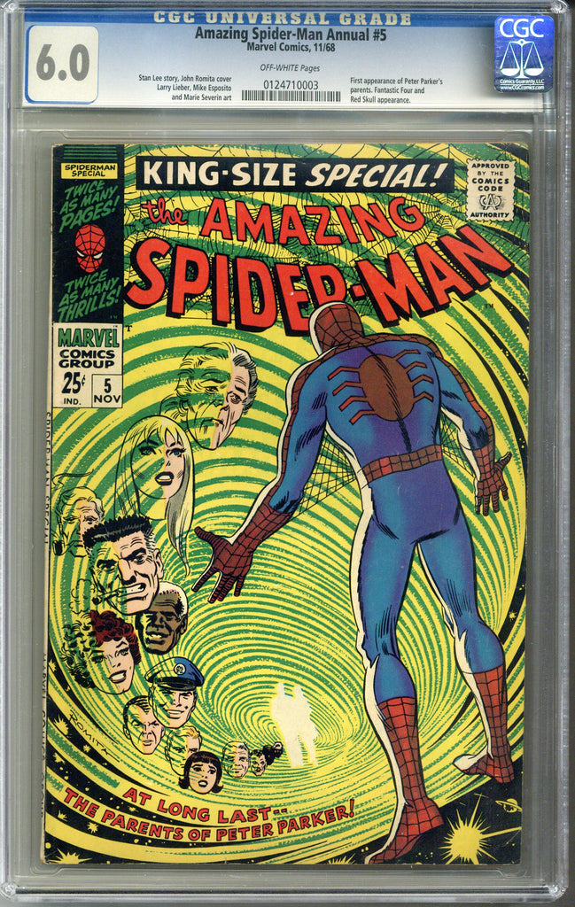 Amazing Spider-man Annual #5 CGC 6.0