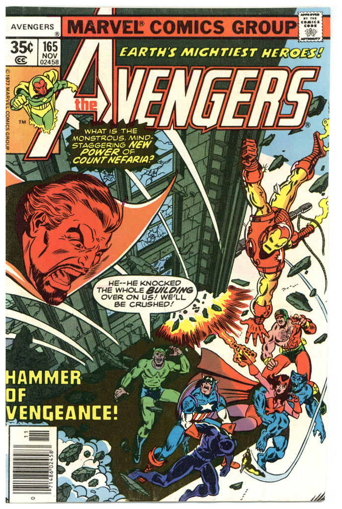 Avengers #165 VF+