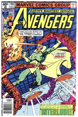 Avengers #194 VF-