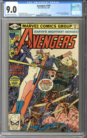 Avengers #195 CGC 9.0