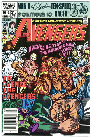 Avengers #216 NM+