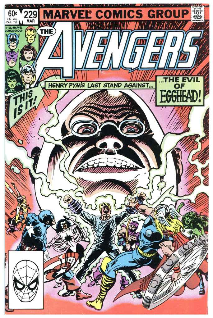 Avengers #229 NM
