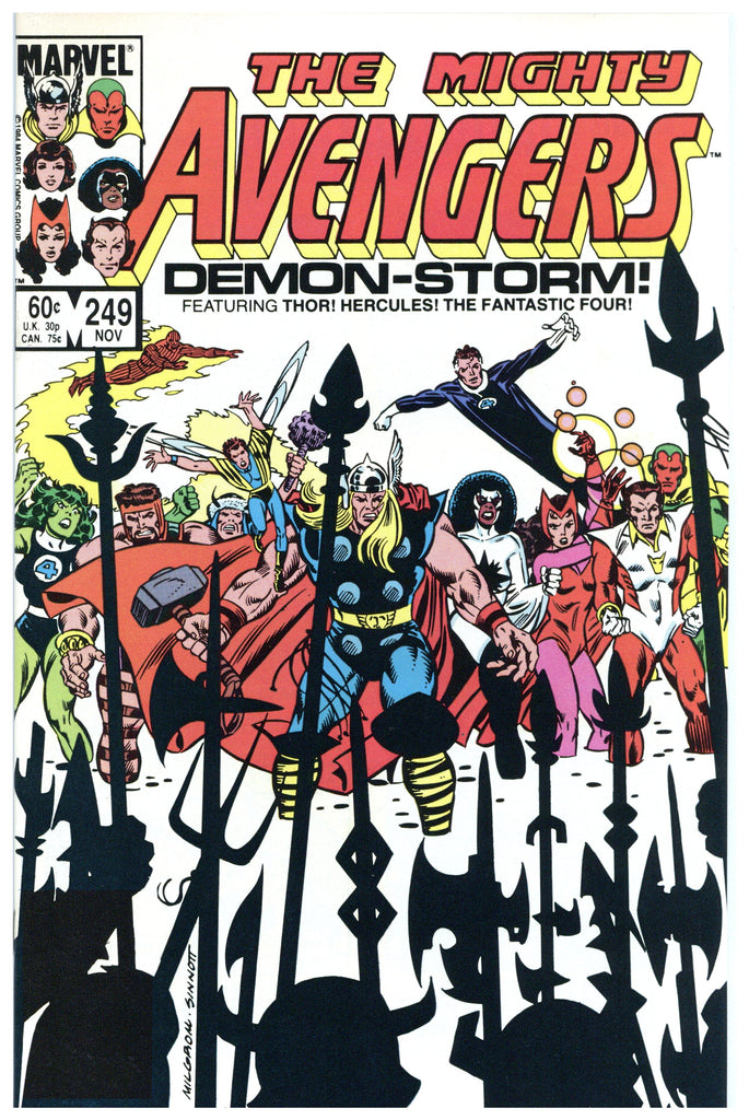 Avengers #249 NM+
