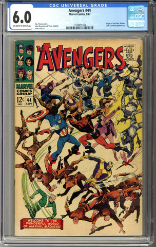 Avengers #44 CGC 6.0