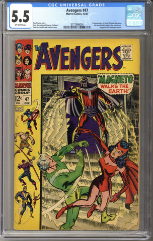 Avengers #47 CGC 5.5