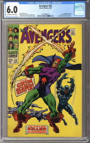 Avengers #52 CGC 6.0