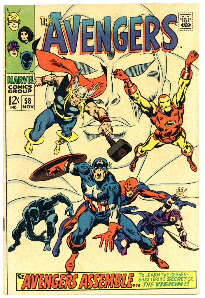 Avengers #58 VG
