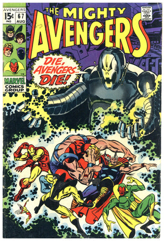 Avengers #67 VG/F