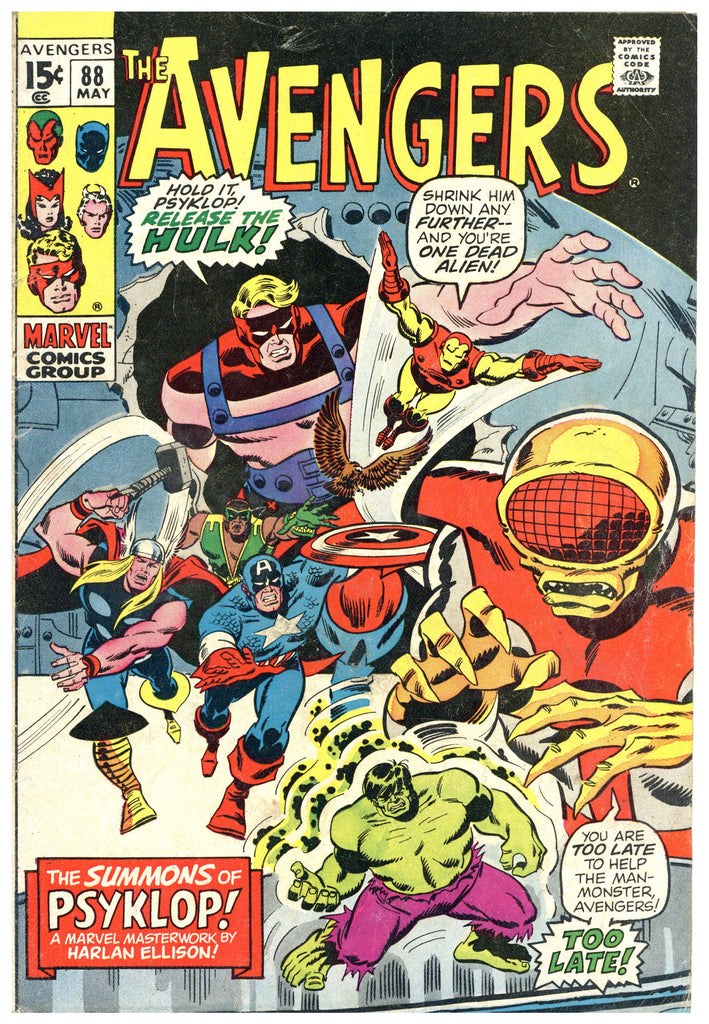 Avengers #88 VG