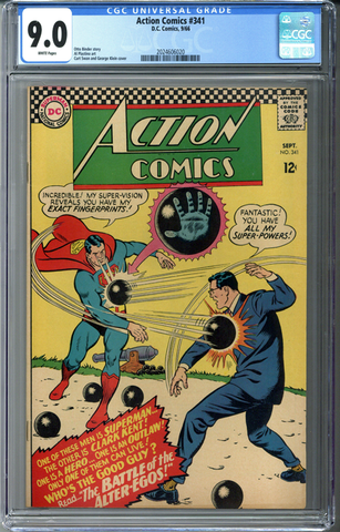 Action Comics #341 CGC 9.0