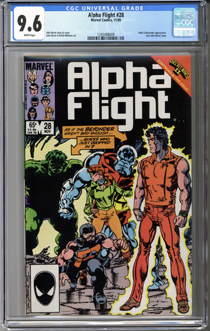 Colorado Comics - Alpha Flight #28 CGC 9.6 