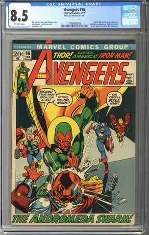 Avengers #96 CGC 8.5