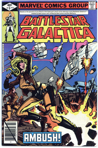 Battlestar Galactica #5 & 7 VF+ (2 books total)