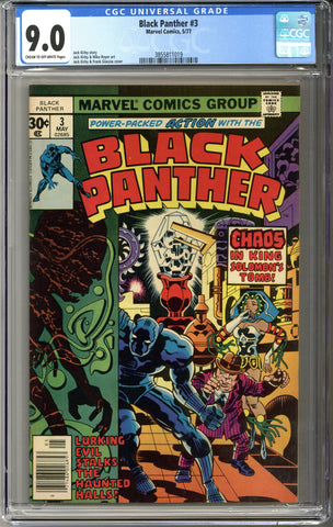 Black Panther #3 CGC 9.0