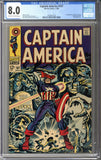 Captain America #107 CGC 8.0