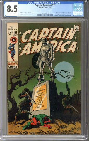Captain America #113 CGC 8.5
