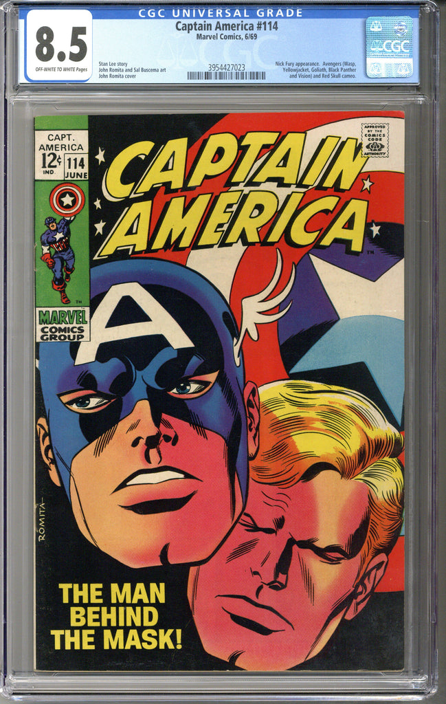 Captain America #114 CGC 8.5