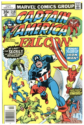 Captain America #218 NM-