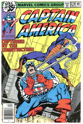 Captain America #228 VF