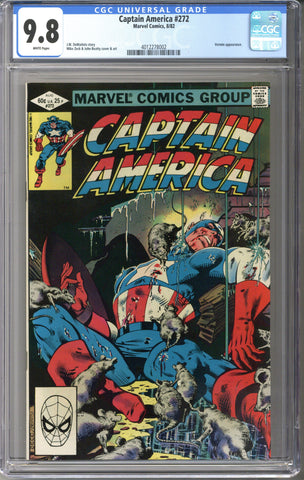 Captain America #272 CGC 9.8