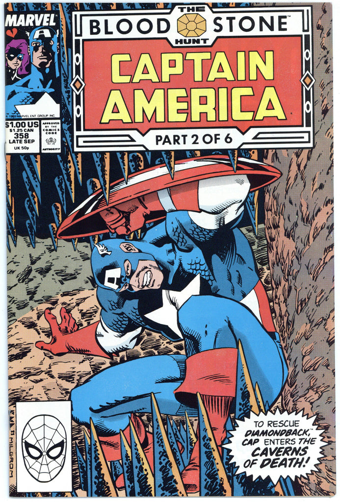 Captain America #358 NM+