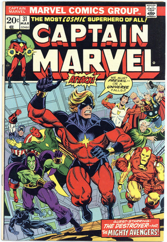 Captain Marvel #31 VF/NM