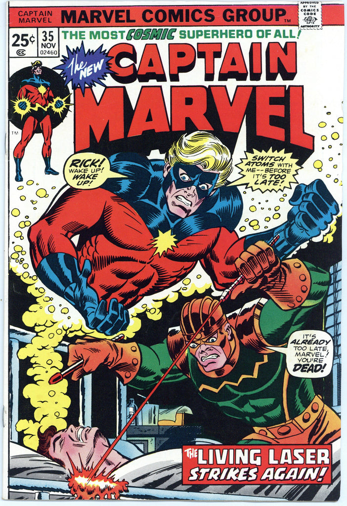 Captain Marvel #35 VF+