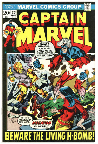 Captain Marvel #23 VF/NM