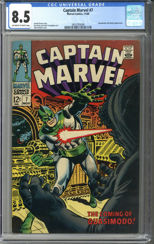 Captain Marvel #7 CGC 8.5