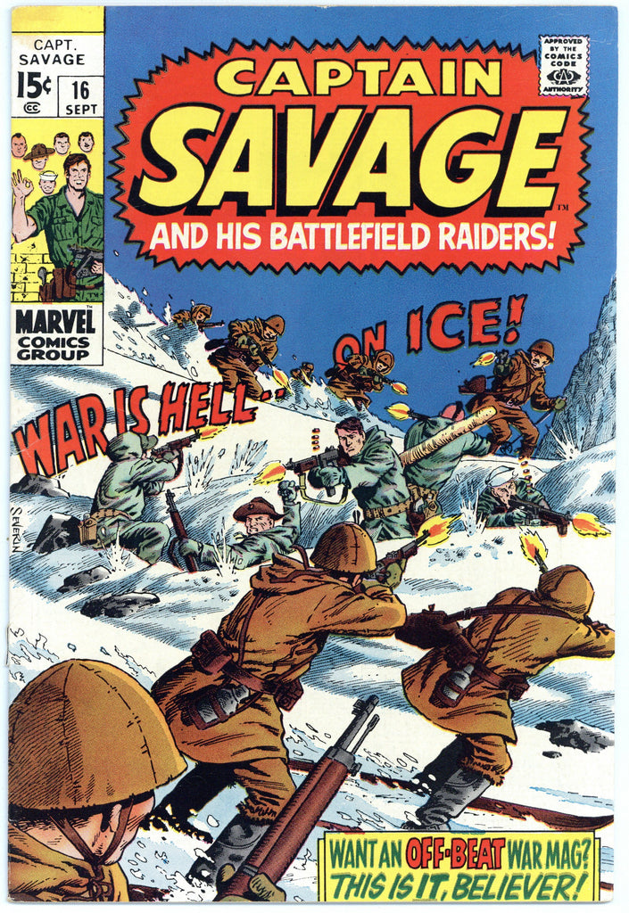 Captain Savage #16 VF-