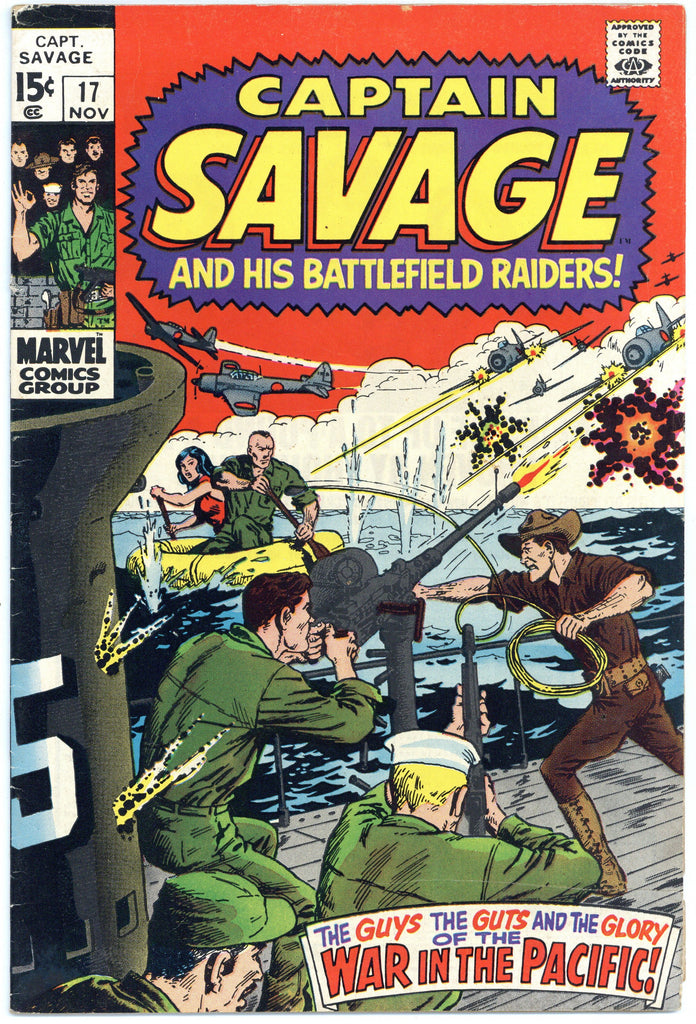 Captain Savage #17 VG/F