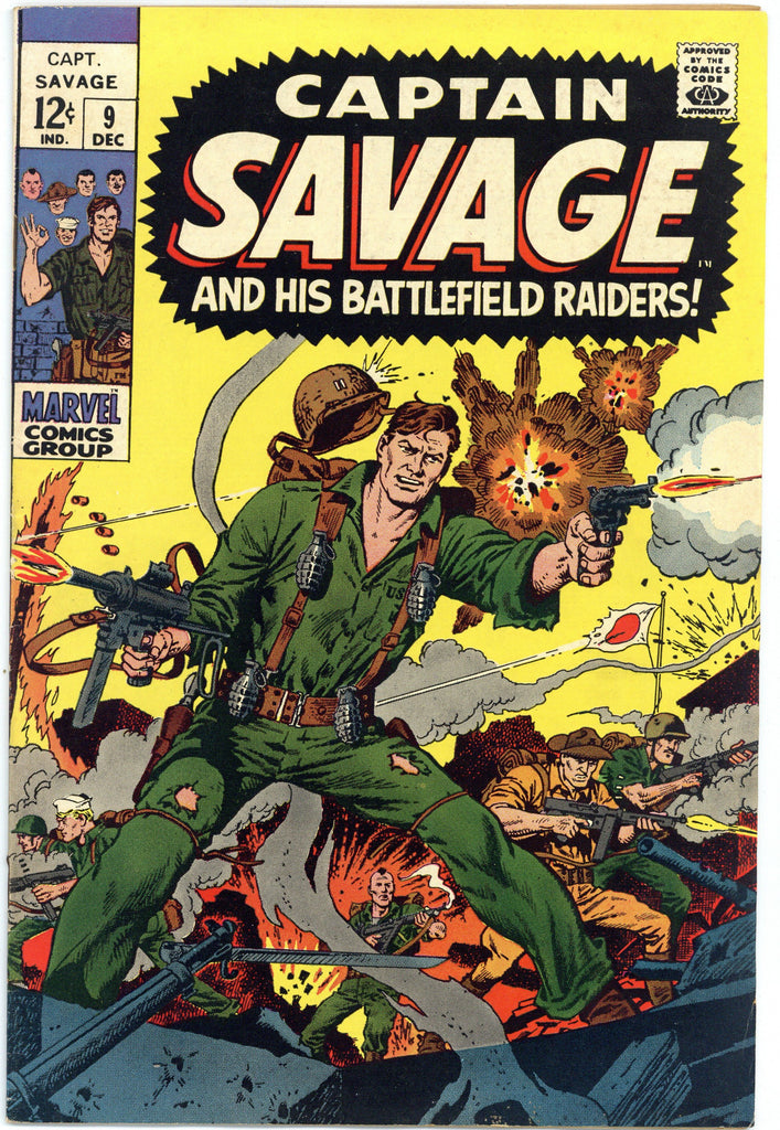 Captain Savage #9 VF+