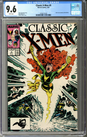 Classic X-Men #9 CGC 9.6