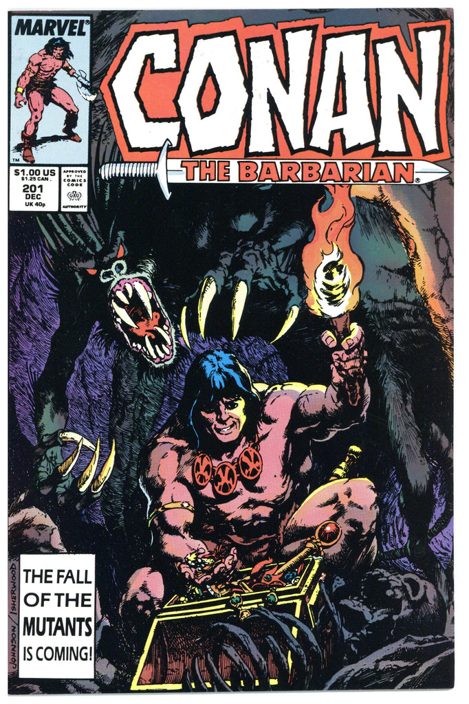 Conan the Barbarian #201 NM+