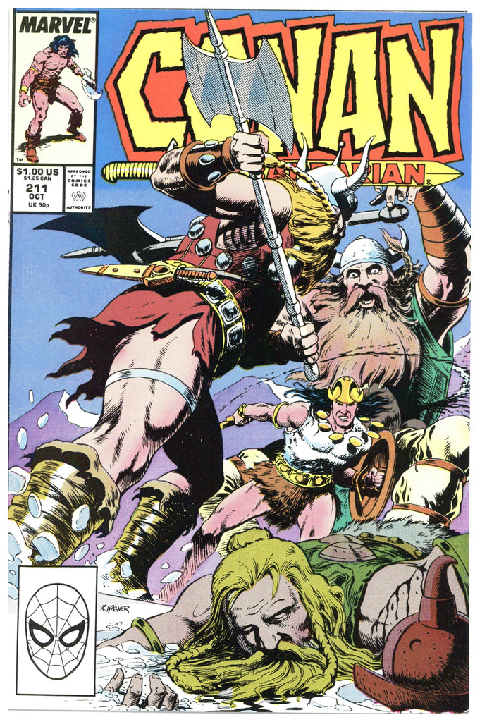 Conan the Barbarian #211 NM+