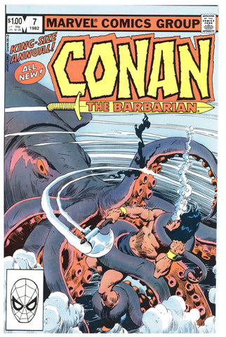 Conan the Barbarian Annual #7 NM+