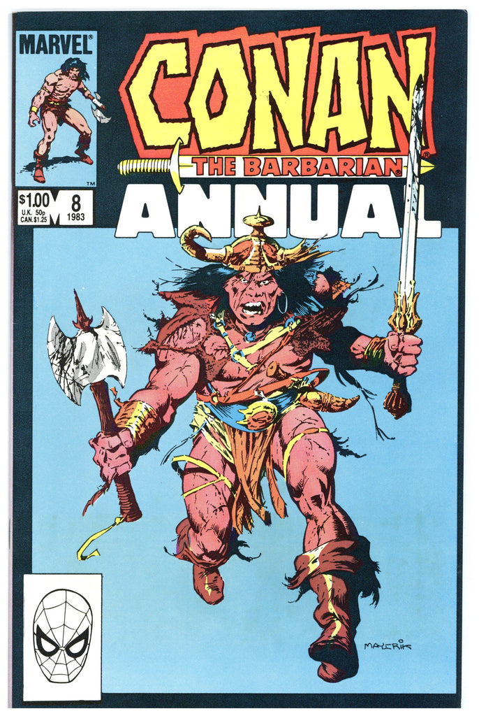 Conan the Barbarian Annual #8 NM+