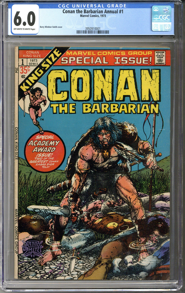 Conan the Barbarian Annual #1 CGC 6.0
