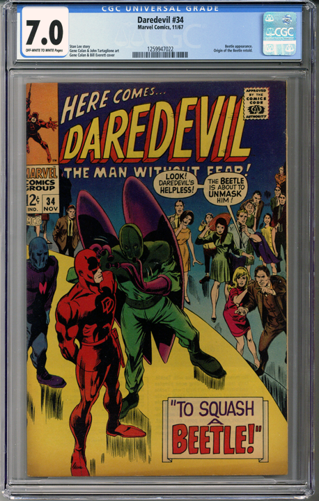 Daredevil #34 CGC 7.0