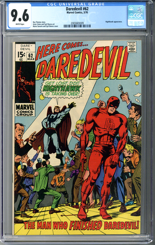 Daredevil #62 CGC 9.6
