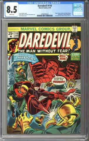 Daredevil #110 CGC 8.5