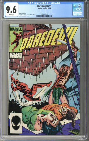 Daredevil #211 CGC 9.6