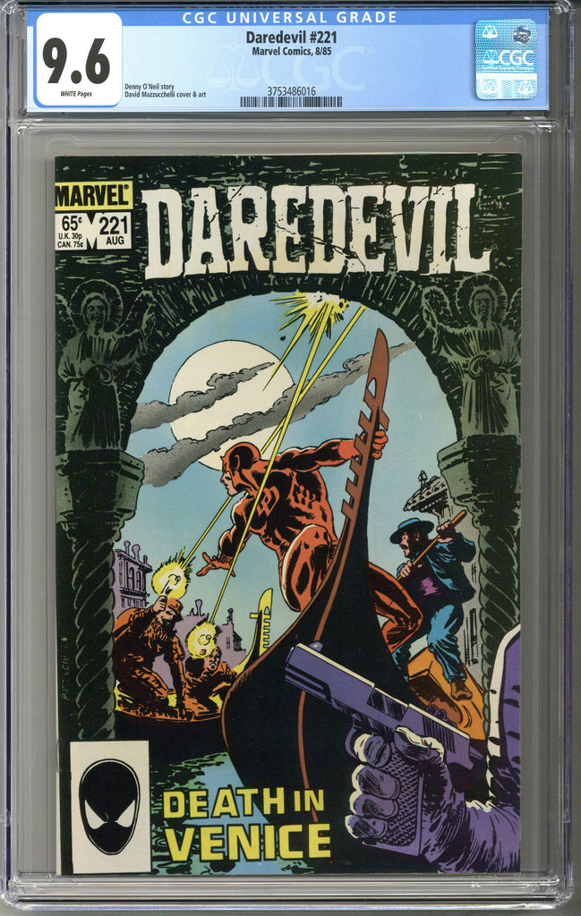 Daredevil #221 CGC 9.6
